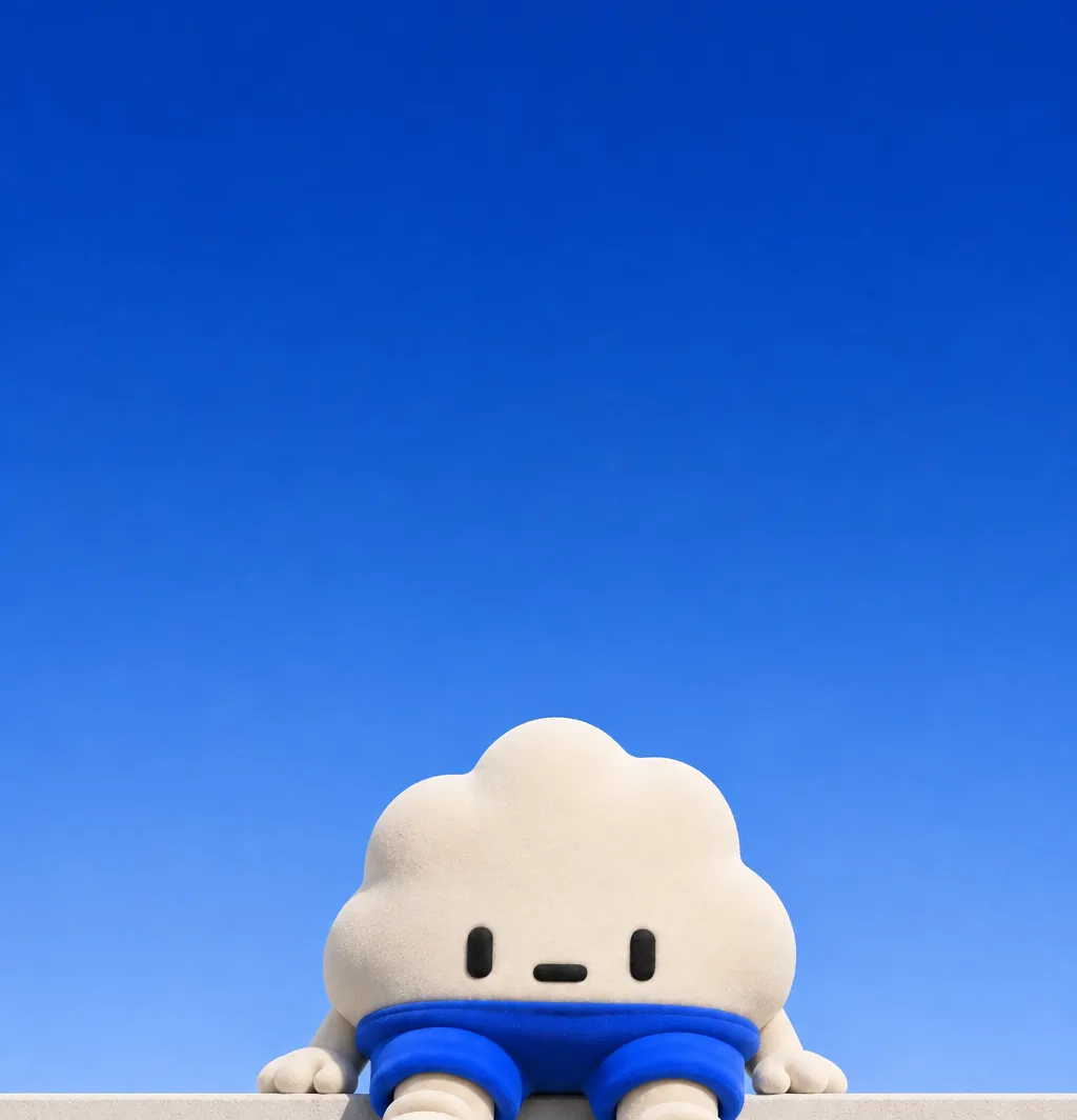 Pilly sitting on a rooftop ledge
